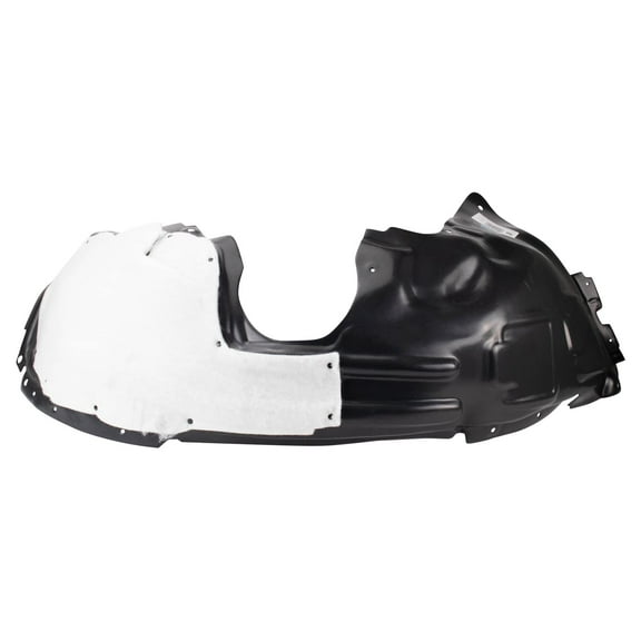 TRQ Front Right Inner Fender Liner Black Passenger Side Fits Select 2016-2018 Jeep Cherokee CH1249181 CH1249182