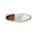thumbnail image 4 of Stacy Adams Tristano Modified Bike Toe Oxford Shoes White 25694-100, 4 of 7