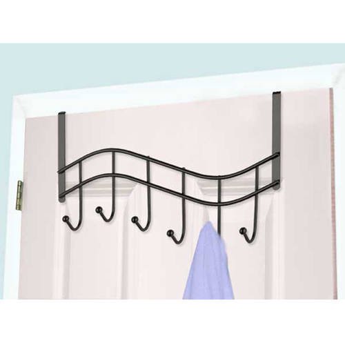 OverTheDoor Rack, Black Onyx