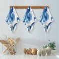 thumbnail image 5 of 6PCS Dish Towels and Dish Cloths Reuseable Dishcloths Sets for Washing Dishes, Cooking, Baking Size 11" x 11" Blue Tie-dye Pattern, 5 of 9