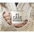 thumbnail image 3 of Koyal Wholesale Stainless Steel Campfire Coffee Mug Thank You Gift, #1 Case Worker, 3 of 4