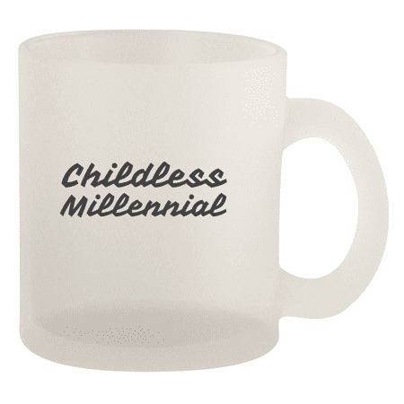 

Childless Millennial - 10oz Frosted Coffee Mug Cup Frosted