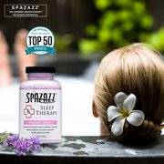 Spazazz Sleep Therapy Aromatherapy Bath Salt Crystals 2-Pack (19 Oz Each) - Spazazz Aromatherapy Bath Salts for Hot Tubs & Baths, Safe for All Spas & Bath Types