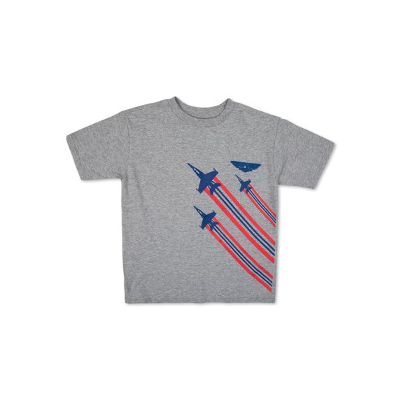 Top Gun Boys Airplane Short Sleeve Tee