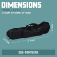 thumbnail image 2 of Gator GBB Largo Series Lightweight Beginner Trombone Case, 2 of 6