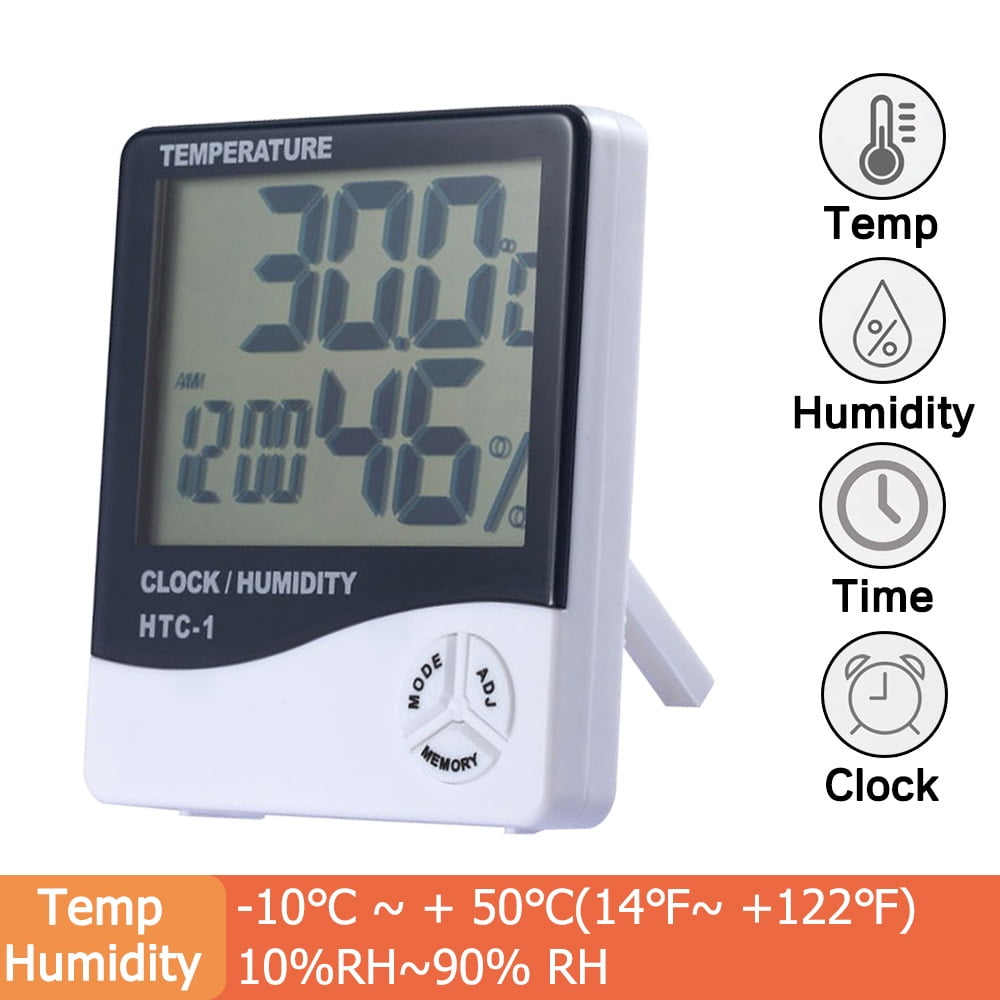 Details about   Digital Thermometer Indoor Hygrometer Room Thermometers and Humidity Ga 