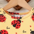 thumbnail image 5 of Afdoent Girls Clothing Set Long Sleeve Top And Pants Comfy Casual Print Toddler Clothes For Spring Fall Winter Travel 5-6 Years, 5 of 7