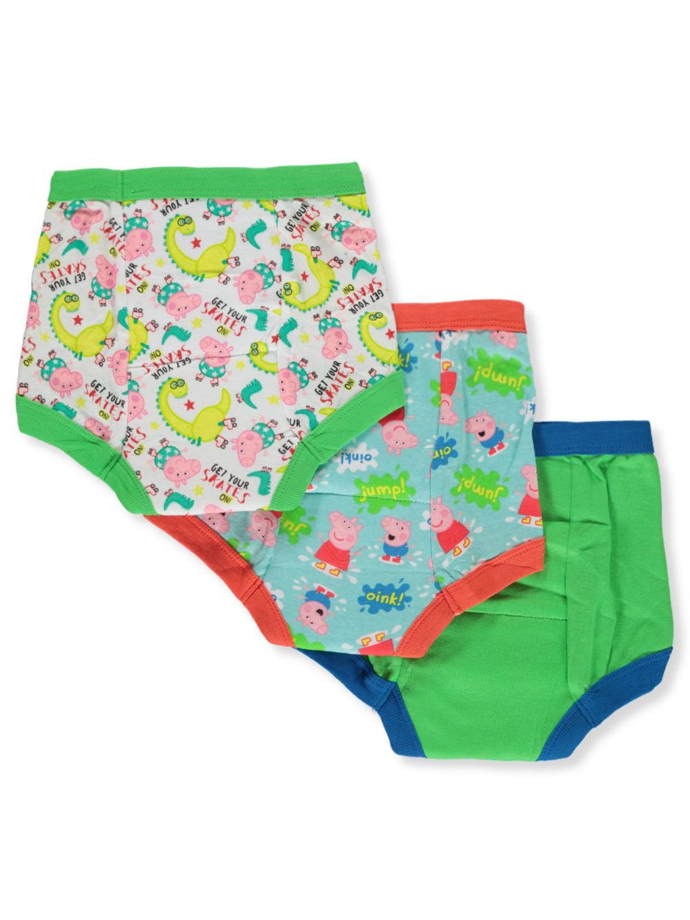 NEW partial package of boys toddler 4t Peppa Pig underwear briefs