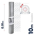thumbnail image 2 of Criba Galvanizada Akron Ab 4x4 Long. 10 M, 2 of 2