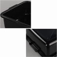 thumbnail image 2 of Teyyvn 13 L Plastic Bus Box, Commercial Utility Box, 4-Pack, Black, 2 of 7