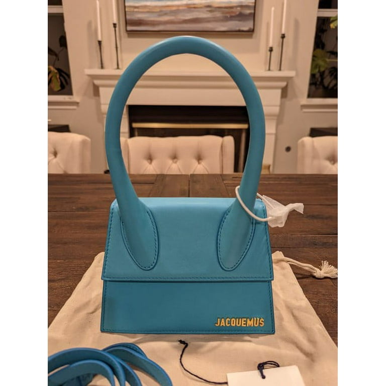 Blue jacquemus deals bag