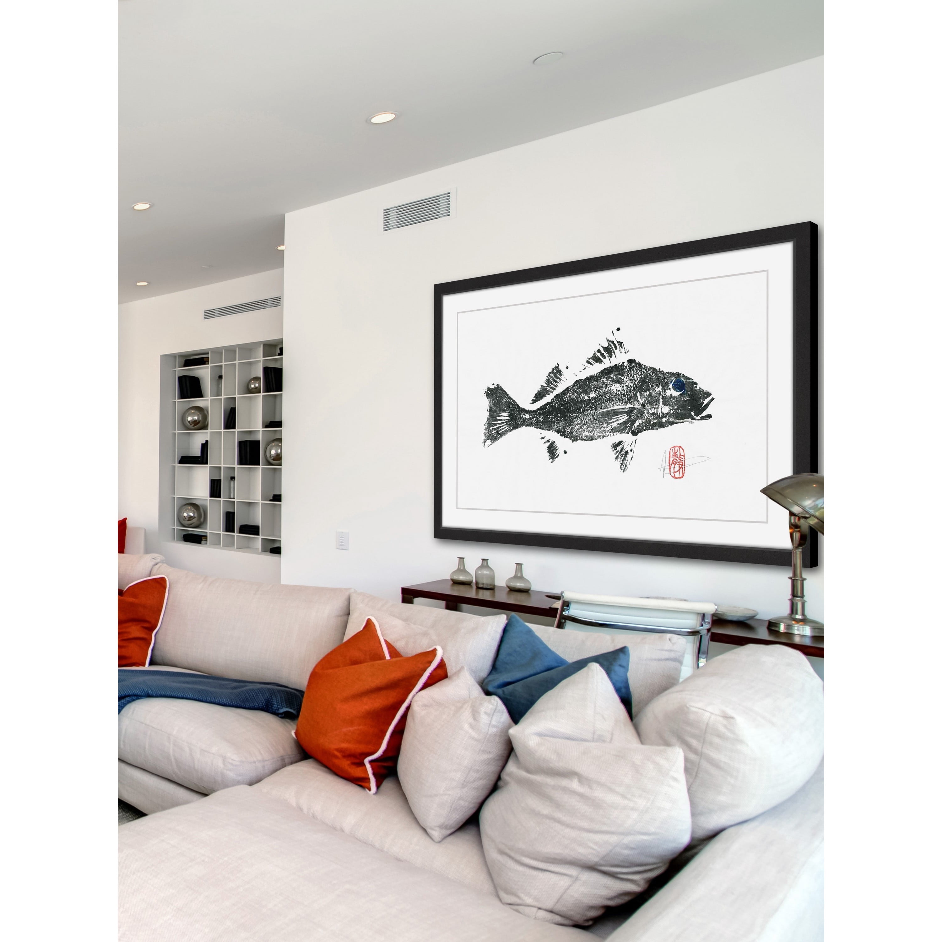 "Queen Corvina" Framed Painting Print