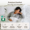 thumbnail image 6 of California Design Den King Flat Sheet Only - 400 Thread Count 100% Cotton Sateen, Soft and Breathable - White, 6 of 9
