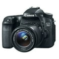 thumbnail image 2 of Canon EOS 70D 20.2 MP DSLR with EF-S 18-55mm IS STM and Dual Pixel CMOS AF + Canon 70-300mm f/4.0-5.6 EF IS AF Zoom Lens, 2 of 13