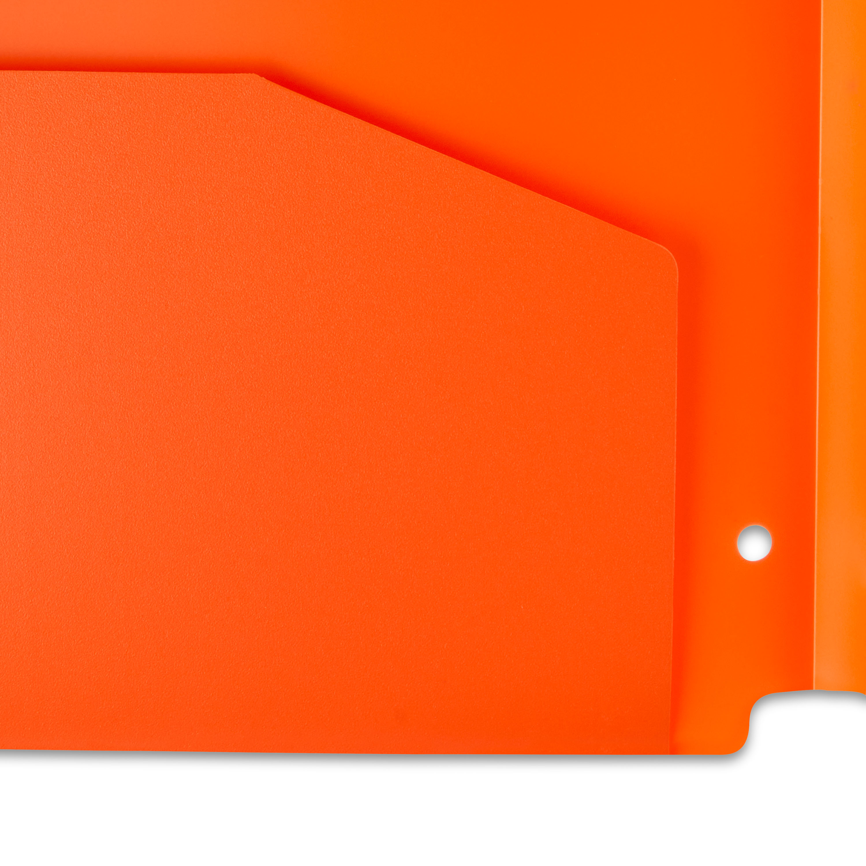 Carpeta de polipropileno de 2 bolsillos Pen+Gear, naranja, 9.4"x 11.4" 3
