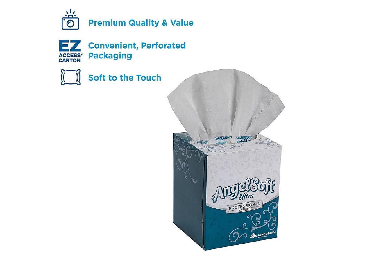 Angel Soft Professional Series Facial Tissue by GP Pro in Cube Box