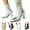 Black, variant on Women's Sock Boots Chunky Heel Ankle Booties Stretch Fall Winter Slip on Mid Calf Boots Black 7.5