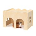thumbnail image 1 of Escondite para cobayas Bifeaw de madera natural 26 x 17 x 18 cm, 1 of 7