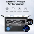 thumbnail image 5 of 15.6" IPS FHD Business Laptop, 32GB RAM 1TB SSD Intel 6 Core i3-1215U (Beat i5-1135G7, Up to 4.4GHz) Laptop-Computer Fingerprint Backlit Keyboard 65W Type C Wi-Fi 6 Win 11 Gray, 5 of 7