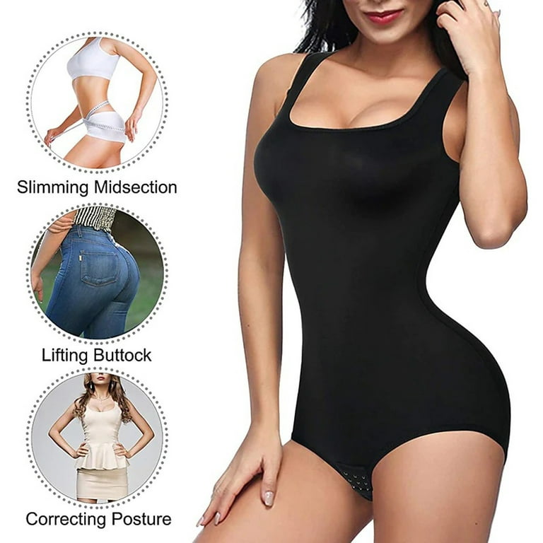 Bodysuit for Women Tummy Control Thong Shapewear Seamless Sculpting Body  Shaper