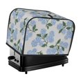 thumbnail image 1 of Funda para tostadora de 2 rebanadas con diseño floral, funda protectora contra el polvo y las huellas dactilares para pan, de poliéster, fundas para pequeños electrodomésticos de cocina, 1 of 6