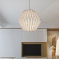 thumbnail image 4 of Peggybuy Nordic Creative Paper Origami Lantern Shade Pendant Light Decor (Waist), 4 of 6