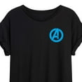 thumbnail image 3 of Marvel The Avengers - Black Widow Comic - Women's Oversized Graphic T-Shirt, 3 of 5
