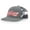 Heather Grey/American Flag, variant on Trenz Shirt Compant Sounds Like Bullsh!t Beer Logo Parody Mens Mesh Back Embroidered Trucker Hat, Heather Grey/American Flag