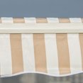 thumbnail image 6 of GVN Patio Awning, Outdoor Sun Shade Shelter Cover Awnings,12' x 10' Retractable Awning Patio Awnings Sun Shade Shelter with Manual Crank Handle, Beige and White, 6 of 10