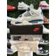 thumbnail image 1 of Ni - ke Jordan 4 Military Blue - Men’s 10, 1 of 5