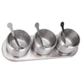 thumbnail image 4 of Pot à Épices, Résistant à l'Acide avec une Cuillère Ensemble de Pots à Condiments Antirouille, pour Sucre Sel Piment, 4 of 8