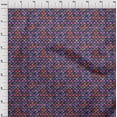 thumbnail image 3 of oneOone Georgette Viscose Fabric Chevron Ikat Print Sewing Fabric BTY 42 Inch Wide, 3 of 4