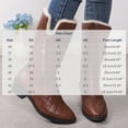 thumbnail image 3 of Women's Quilted Mid Calf Winter Boots, Faux Leather Fleece Lined Warm Pull On Snow Boots, Block Heel Cold Weather Boots, 3 of 6