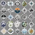 thumbnail image 2 of Pegatinas de vinilo impermeable Compass Anime, 50 unidades/lote, 2 of 5