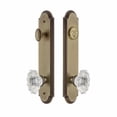 thumbnail image 6 of Grandeur Arc Tall Plate Single Cylinder One Piece Knobset with Biarritz Knob, 6 of 6