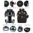 thumbnail image 3 of Diaper Bag Backpack, Large Baby Diaper Bags for Boys Girls, Baby Bag with USB Charging Port, Multifunction Waterproof Travel Back Pack for Moms Dads, Black-2s, 3 of 7
