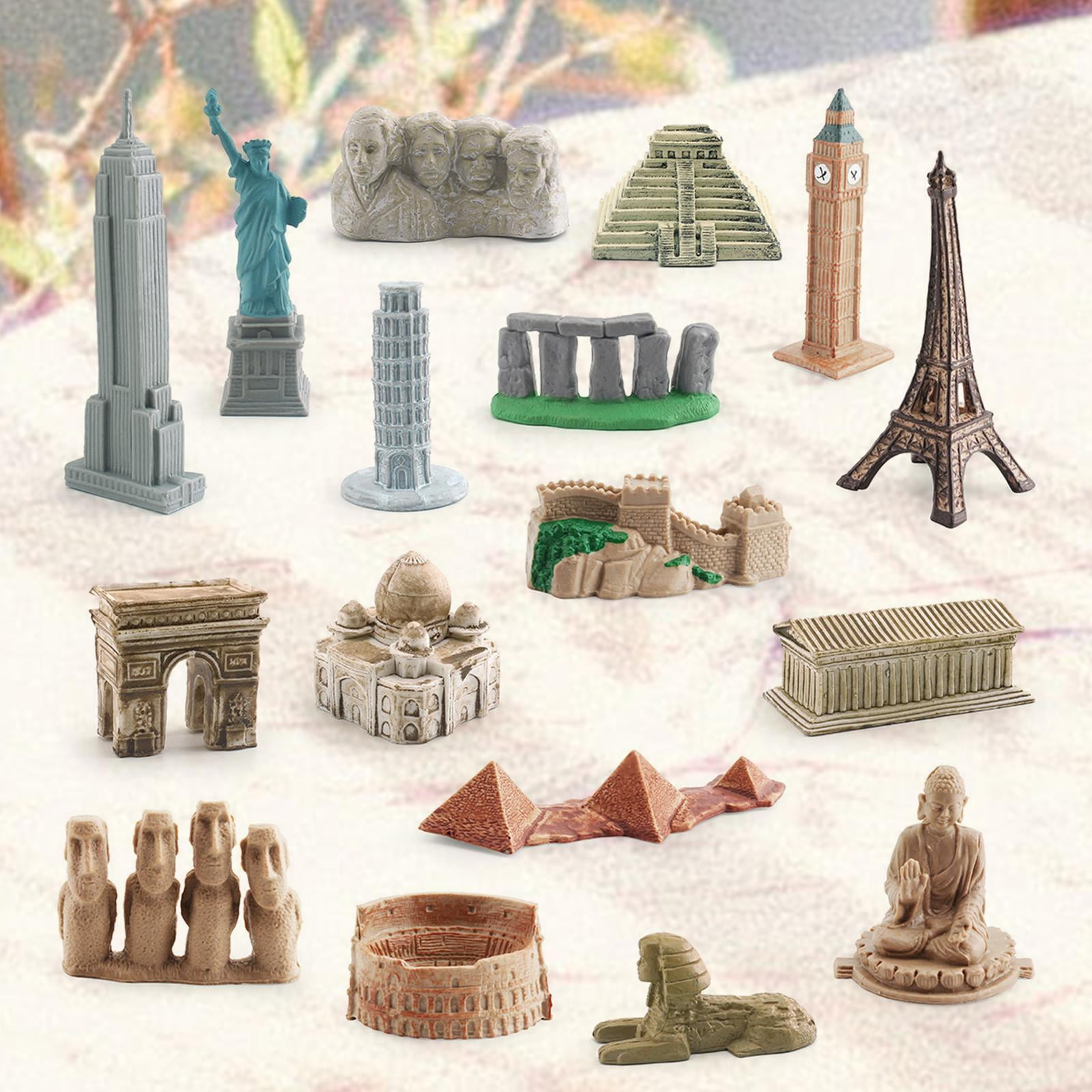 Yinanstore Historical Landmarks Building Kits, Mini Building Kits