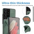 thumbnail image 5 of TOP SHE Case for Samsung Galaxy Note 20 Ultra Cell Phone (6.9 Inch) - Synthetic Leather Protective Case with Card Slot / Kickstand, Slim Fit Lightweight Simple Fashion Cover (Green), 5 of 7