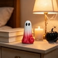 thumbnail image 4 of Miwamany Gradient Color Resin Ghost Figurine, Cute Spooky Halloween Tabletop Statue, Waterproof Durable Mini Ornament for Mantel Shelf Desk Party Fall Festival Home Layout, 4 of 6