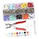 thumbnail image 5 of Botones a presión, 9,5mm, 10 colores, alicates de sujeción, juego de herramientas de para mono, costura, camisas, bolsas, 5 of 8