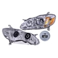 thumbnail image 1 of Faro Izquierdo DEPO 2005 A 2008 Toyota Corolla Fondo cromado, 1 of 4
