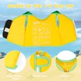 thumbnail image 3 of Gogokids Kids Swim Vest Life Jacket-Toddler Flotation Buoyancy Swimsuit Trainer Vests Swimming Aid Jacket for Boys/Girls Age 1-9 Years,Yellow, 3 of 8