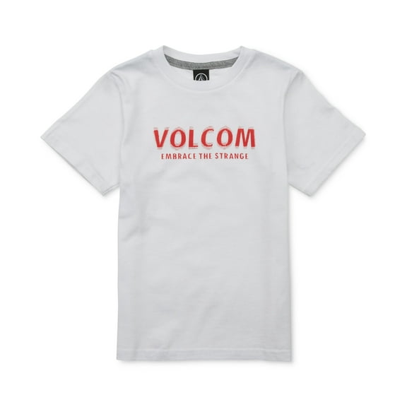 Volcom Big Boys Graphic Print Cotton T-Shirt White M
