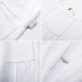 thumbnail image 5 of Men's Bathrobe with Hood, Soft Long Towel Robe for Men - Super Absorbent Quick Dry yet Warm, 5 of 5