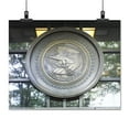 thumbnail image 2 of Print: Exterior Medallion, Robert North Carolina Nix Federal Building, 2 of 4