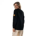 thumbnail image 3 of Unisex The Wild Collective Black Phoenix Suns 2025/26 City Edition Double Collar Fleece Sweatshirt, 3 of 4