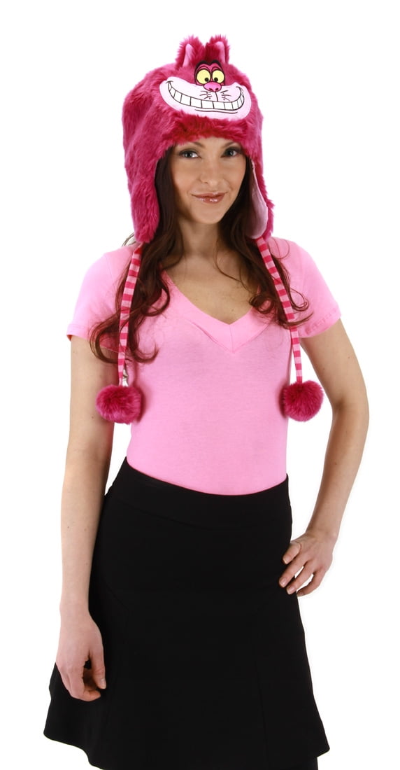 Disney Alice In Wonderland Cheshire Cat Hoodie Hat Adult Costume Accessory