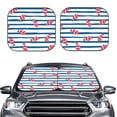 thumbnail image 2 of Wukai Clown Fish Car Front Windshield Sun Shade,Sun Visor Shield Block Automotive Interior Protector Blocks UV Rays-Large, 2 of 6