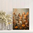thumbnail image 2 of Qisvanset Framed Canvas Wall Art 12x16 Inch Cute Animal Friend Kids Nursery Bright Wall Art, 2 of 5