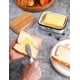 thumbnail image 5 of Mantequera AISBUGUR de metal con tapa y cuchillo, color blanco, 5 of 5